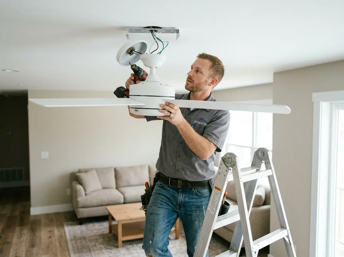 Ceiling Fan Installation in Jacksonville, FL