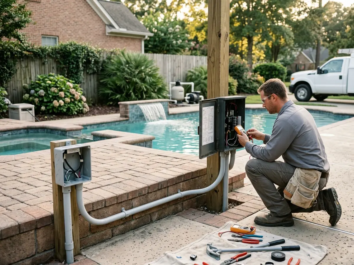 Pool & Hot Tub Electrical Wiring in Jacksonville, FL
