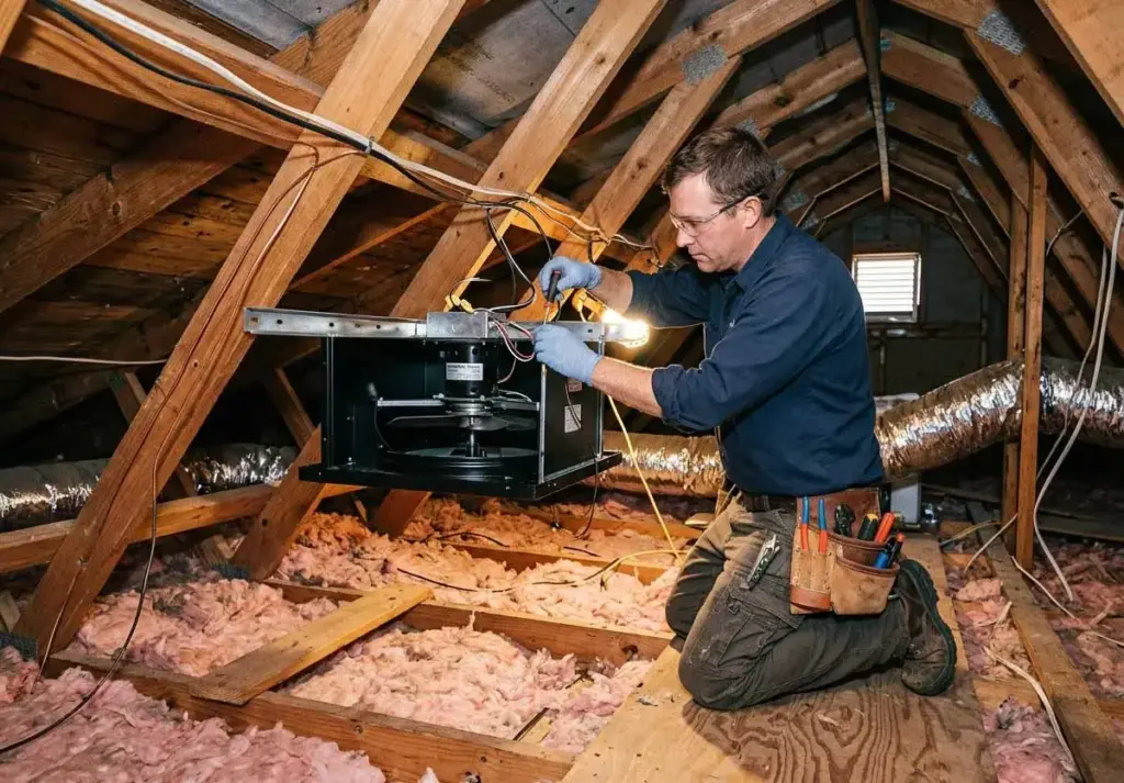 Attic Fan Installation in Jacksonville, FL