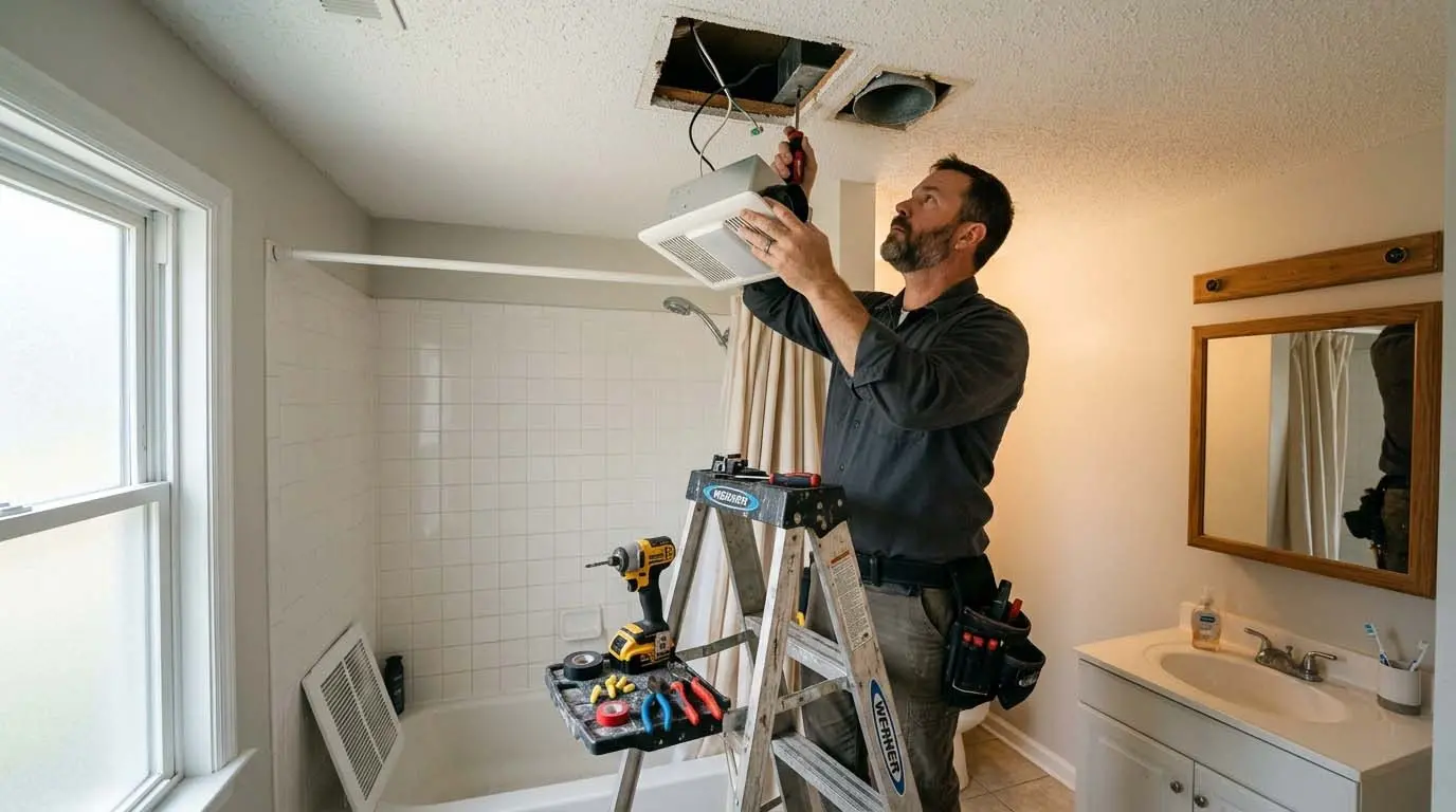 Bathroom Exhaust Fan Installation in Jacksonville, FL