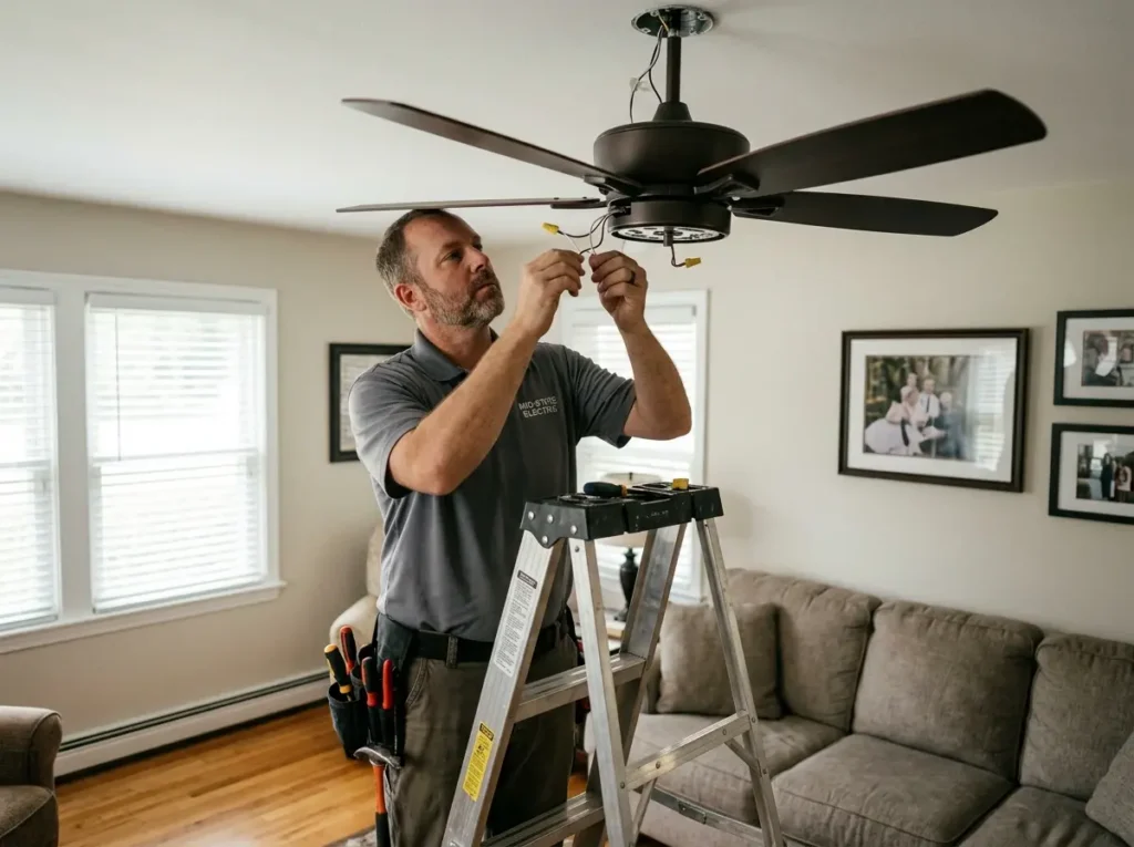 Ceiling Fan Installation in Jacksonville, FL